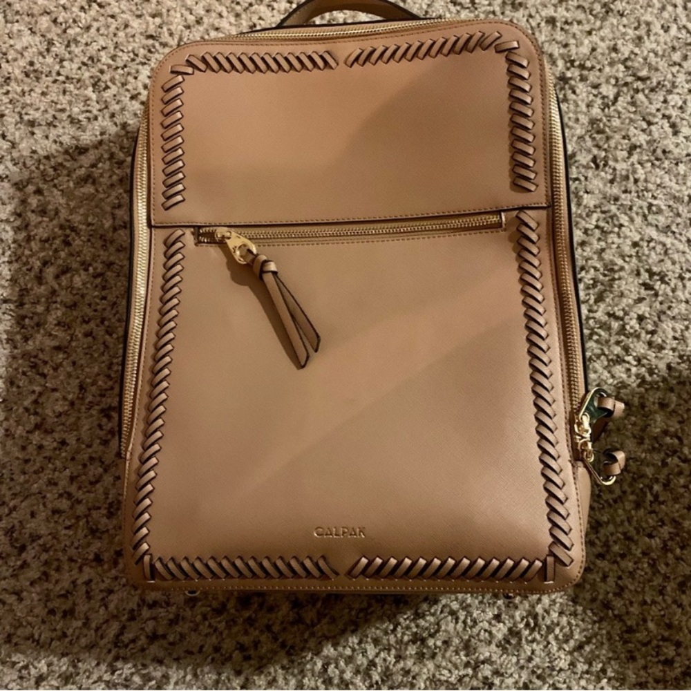 Calpak Tan Backpack